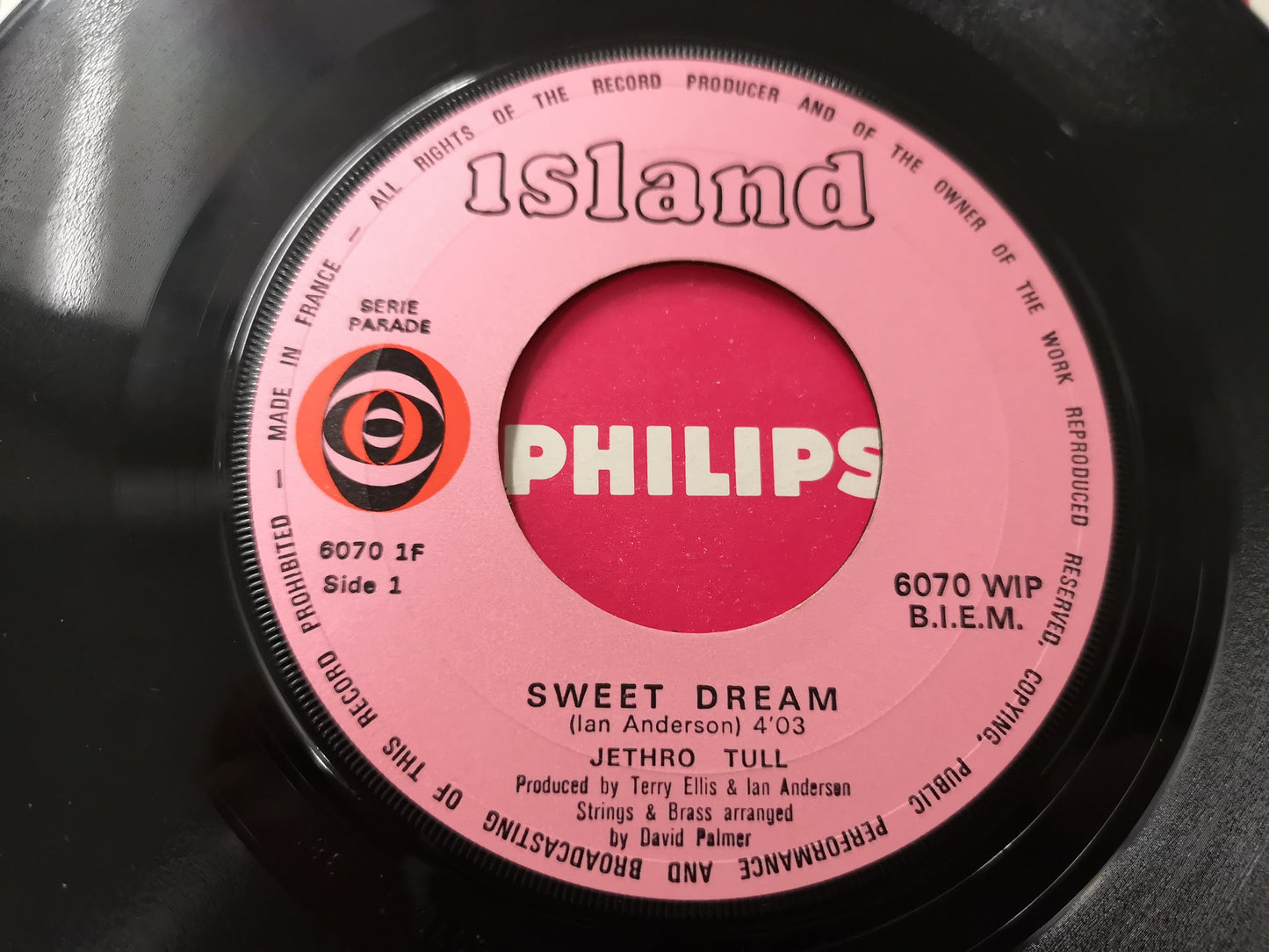 Jethro Tull "Sweet Dream" Orig France 1969 VG++/VG++ (7" Single)