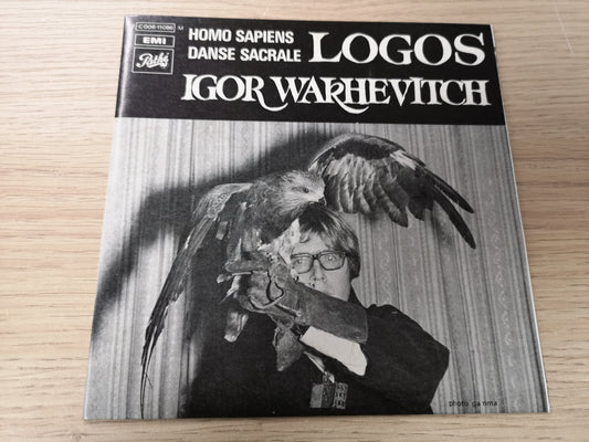 Igor Wakhévitch/Logos "Homo Sapiens" Orig France 1970 M/M (7" Single)