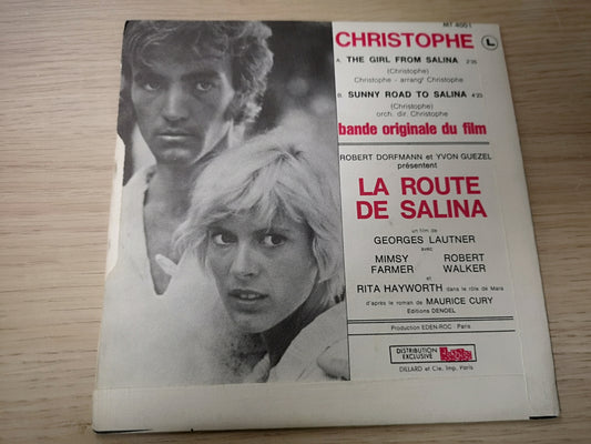 Christophe "The Girl From Salina" Orig France 1970 M-/EX (7" Single)