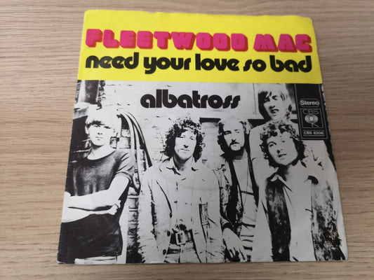 Fleetwood Mac "Albatross" Germany 1972 VG++/EX (7" Single)