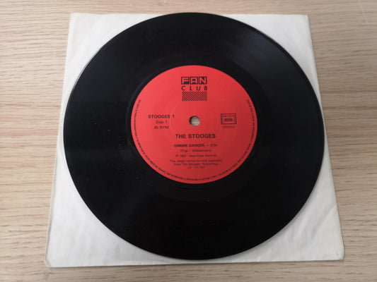Stooges "Gimmie Danger" Orig France 1987 M- (7" Single)