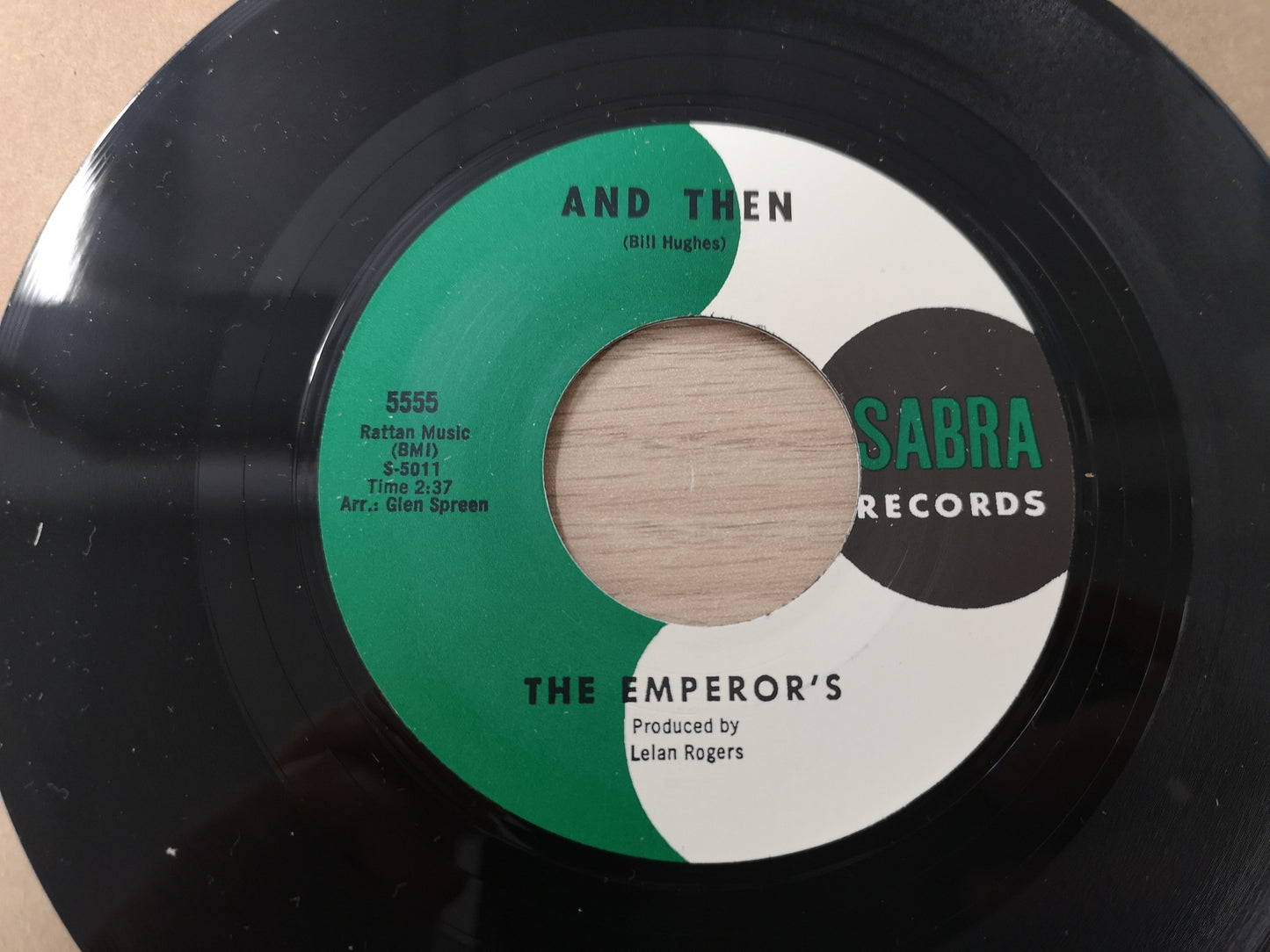 Emperor's "I Want My Woman" RE UK Mint (7" Single - '65 US Garage)