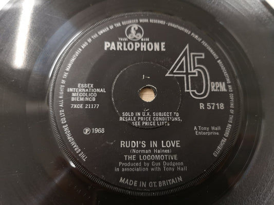Locomotive "Rudi's In Love" Orig UK 1968 VG- (7" Single)