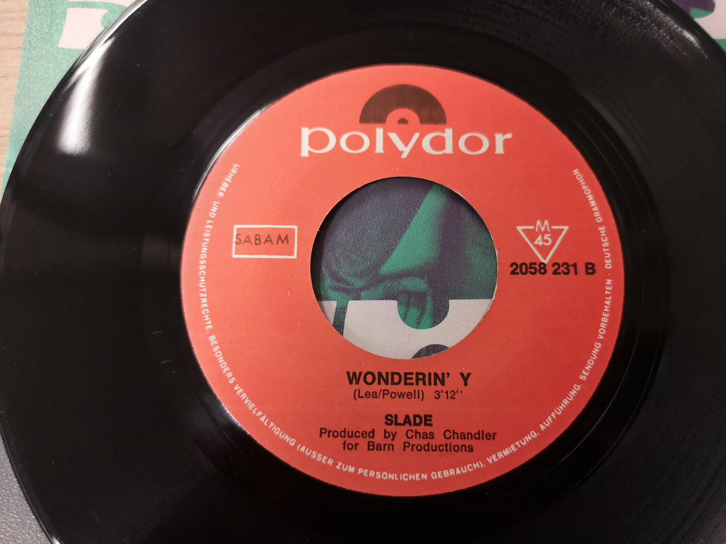 Slade "Take Me Bak'Ome" Orig Belgium 1972 EX/EX (7" Single)