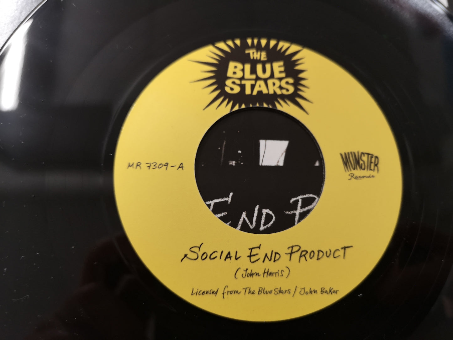 Blue Stars "Social End Product" RE Spain 2018 M/M (7" Single - '66 NZ Garage Rock)