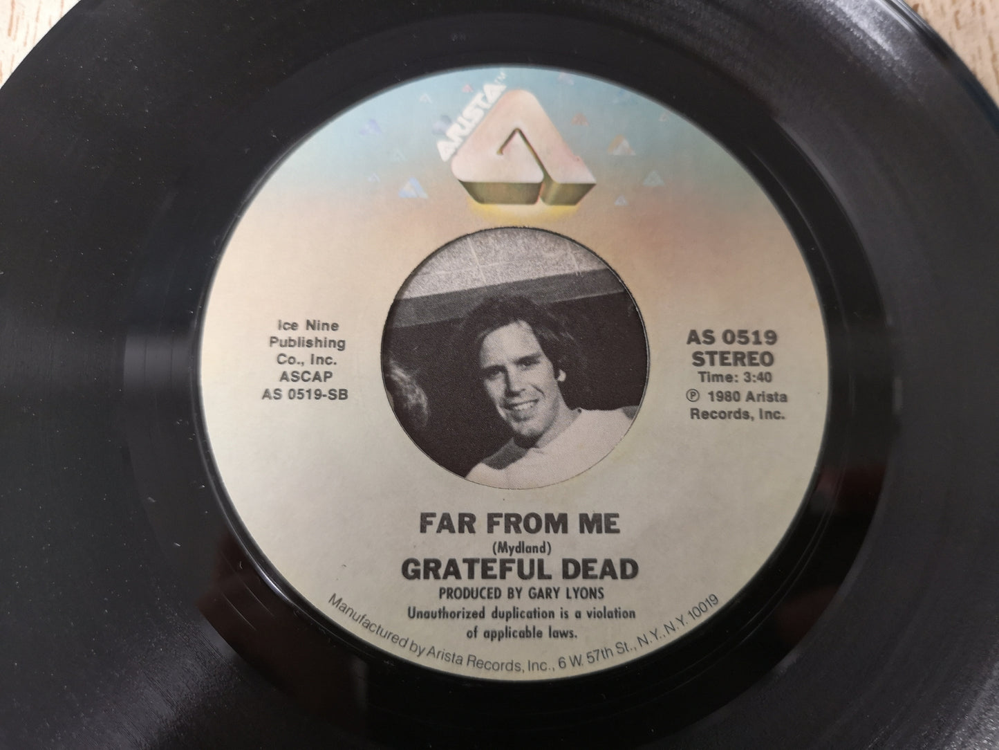 Grateful Dead "Alabama Getaway" Orig US 1980 VG++/M- (7" Single)