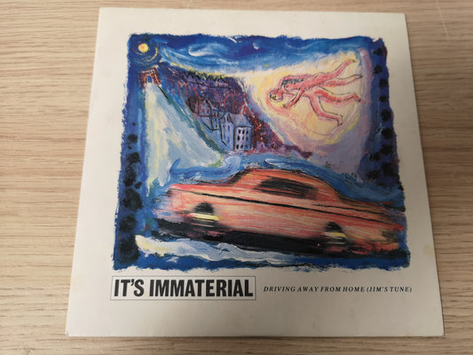 It's Immaterial "Driving Away From Home" Orig France 1986 EX/M- (7" Single)