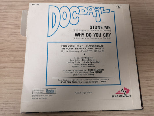 Docdaïl "Stone Me" Orig France 1970 M-/M- (7" Single)