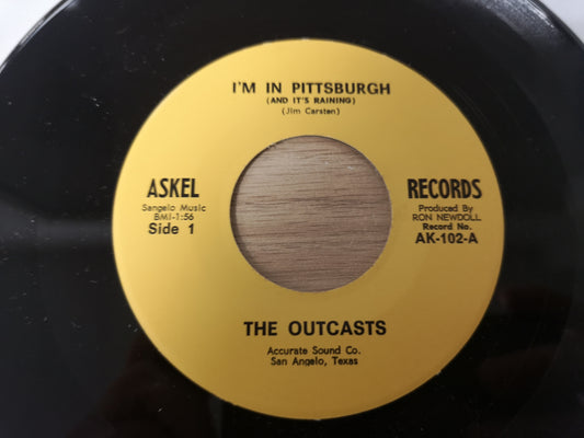 Outcasts "I'm In Pittsburgh" RE US 2012 Mint (7" Single)