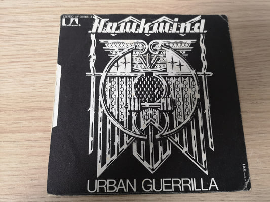 Hawkwind "Urban Guerrilla" Orig France 1973 VG++/EX (7" Single)