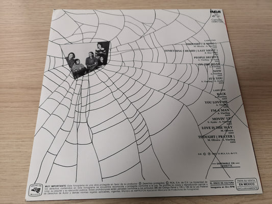 Spiders "Back" Re Mexico 1985 M-/M- (Leg. Re of 1970 Lp)