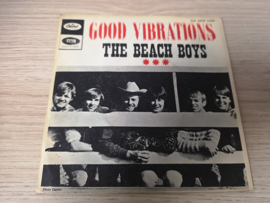 Beach Boys "Good Vibrations" Orig France 1967 VG++/EX (7" Single)