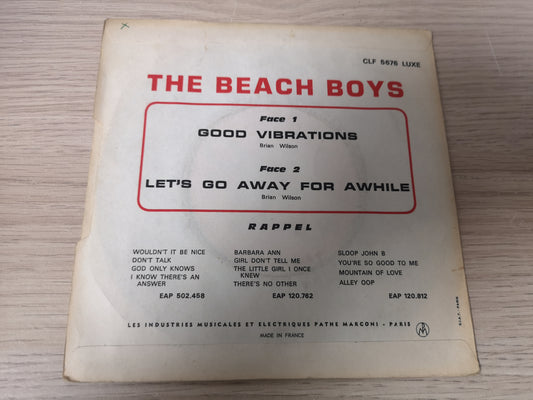 Beach Boys "Good Vibrations" Orig France 1967 VG++/EX (7" Single)