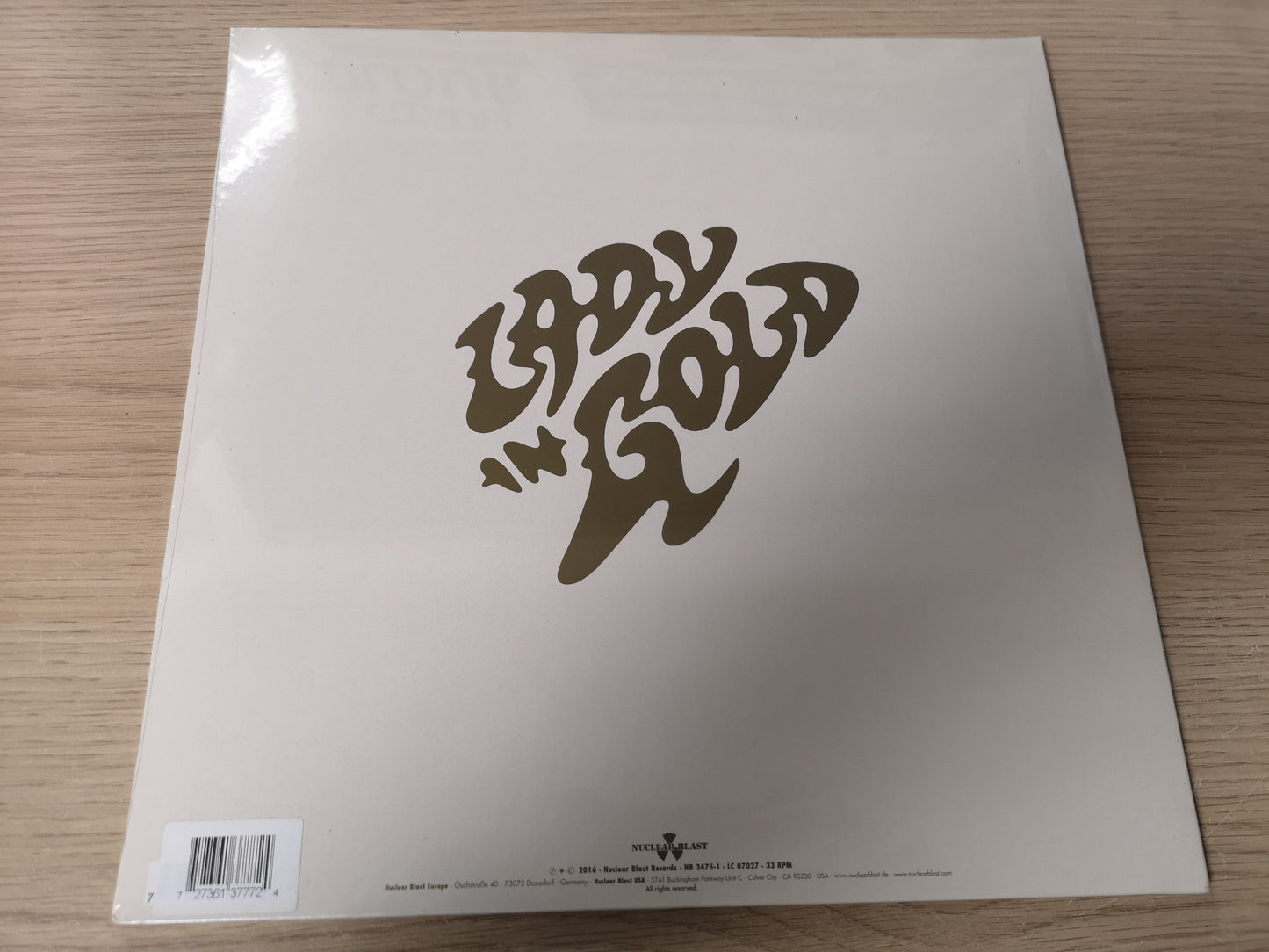 Blues Pills "Lady in Gold" Sealed Germany 2016 (Green Vinyl Ltd)