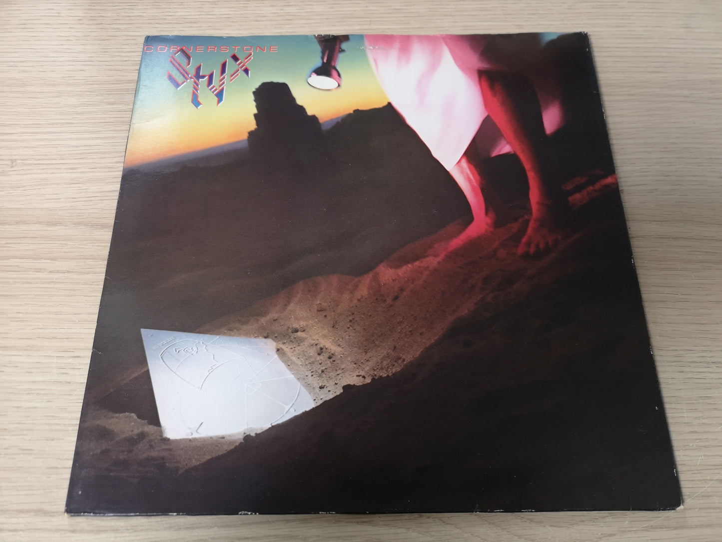 Styx "Cornerstone" Orig Canada 1979 VG/M- (Trictych Sleeve)