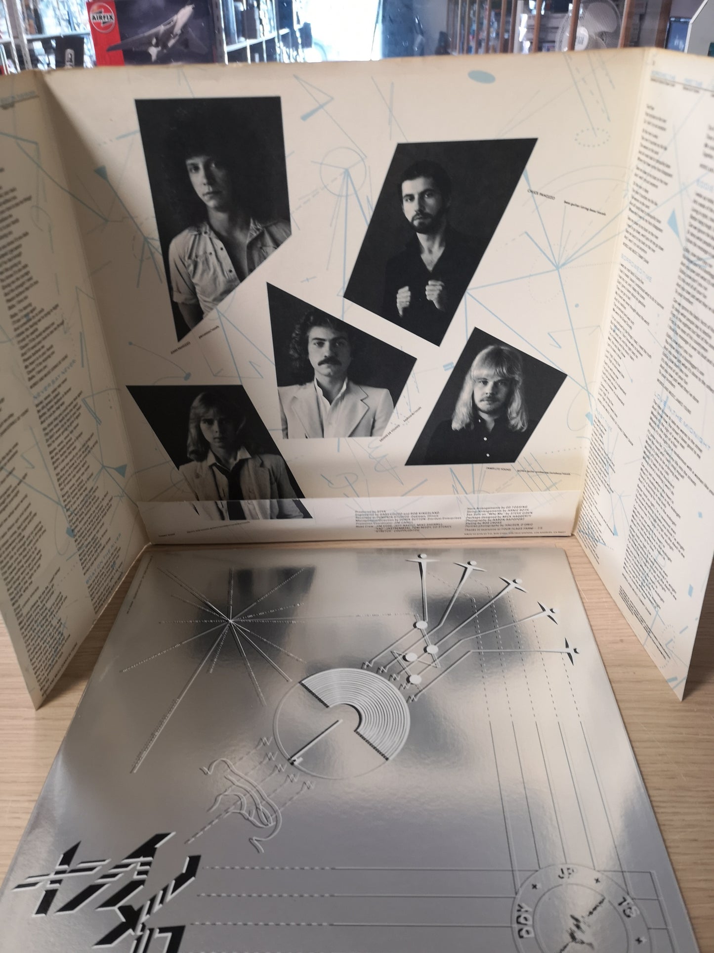 Styx "Cornerstone" Orig Canada 1979 VG/M- (Trictych Sleeve)