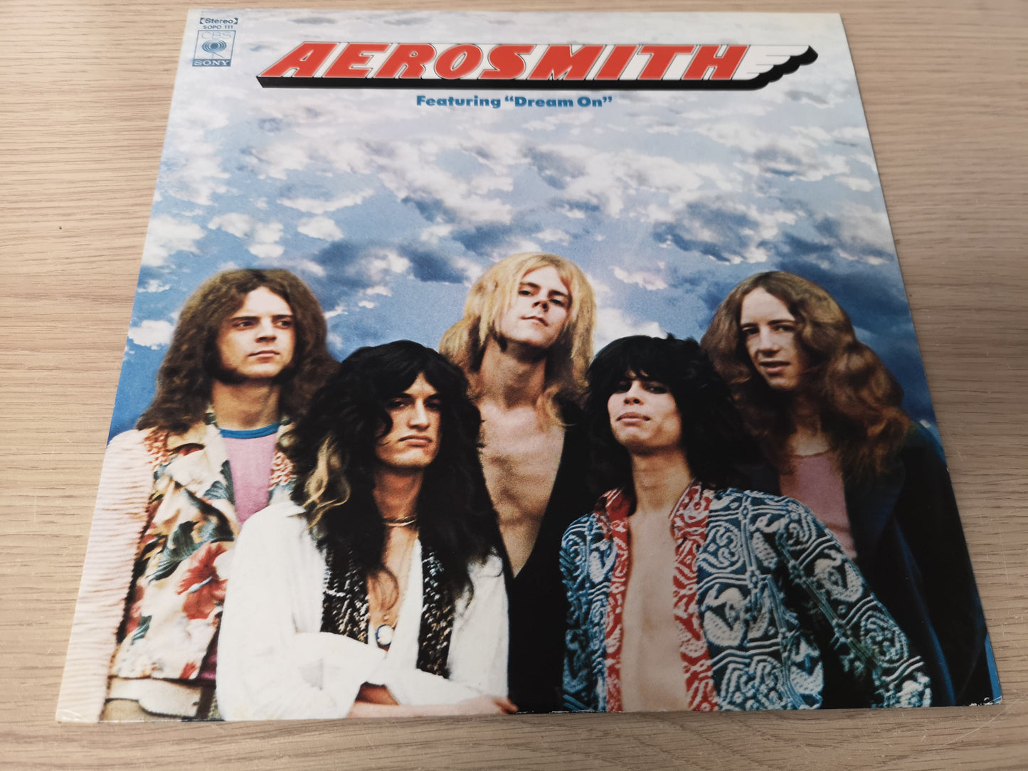 Aerosmith St Orig Japan 1975 M Ex W Insert Bassin Maquette