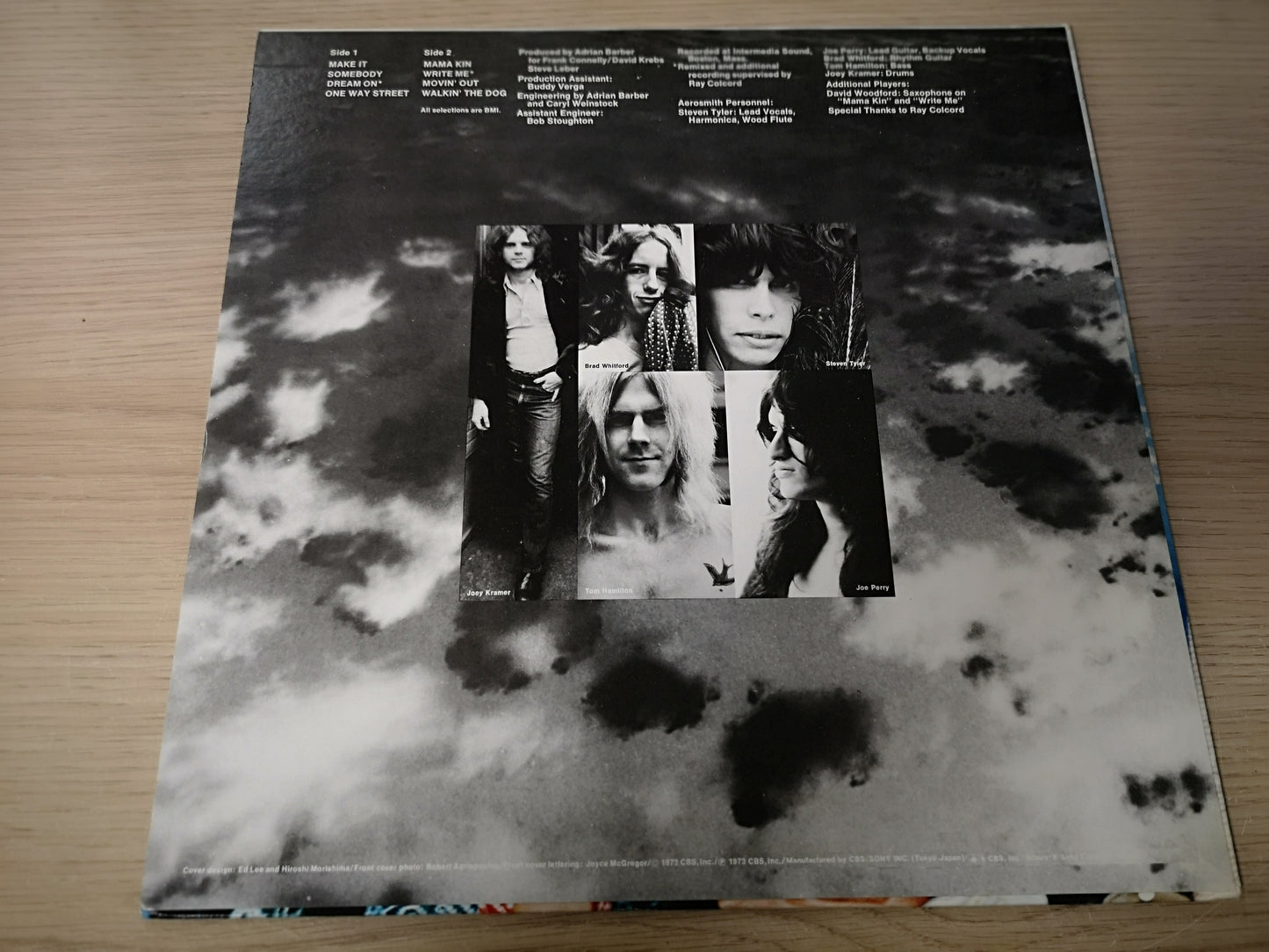 Aerosmith "S/T" Orig Japan 1975 M-/EX (w/ Insert)