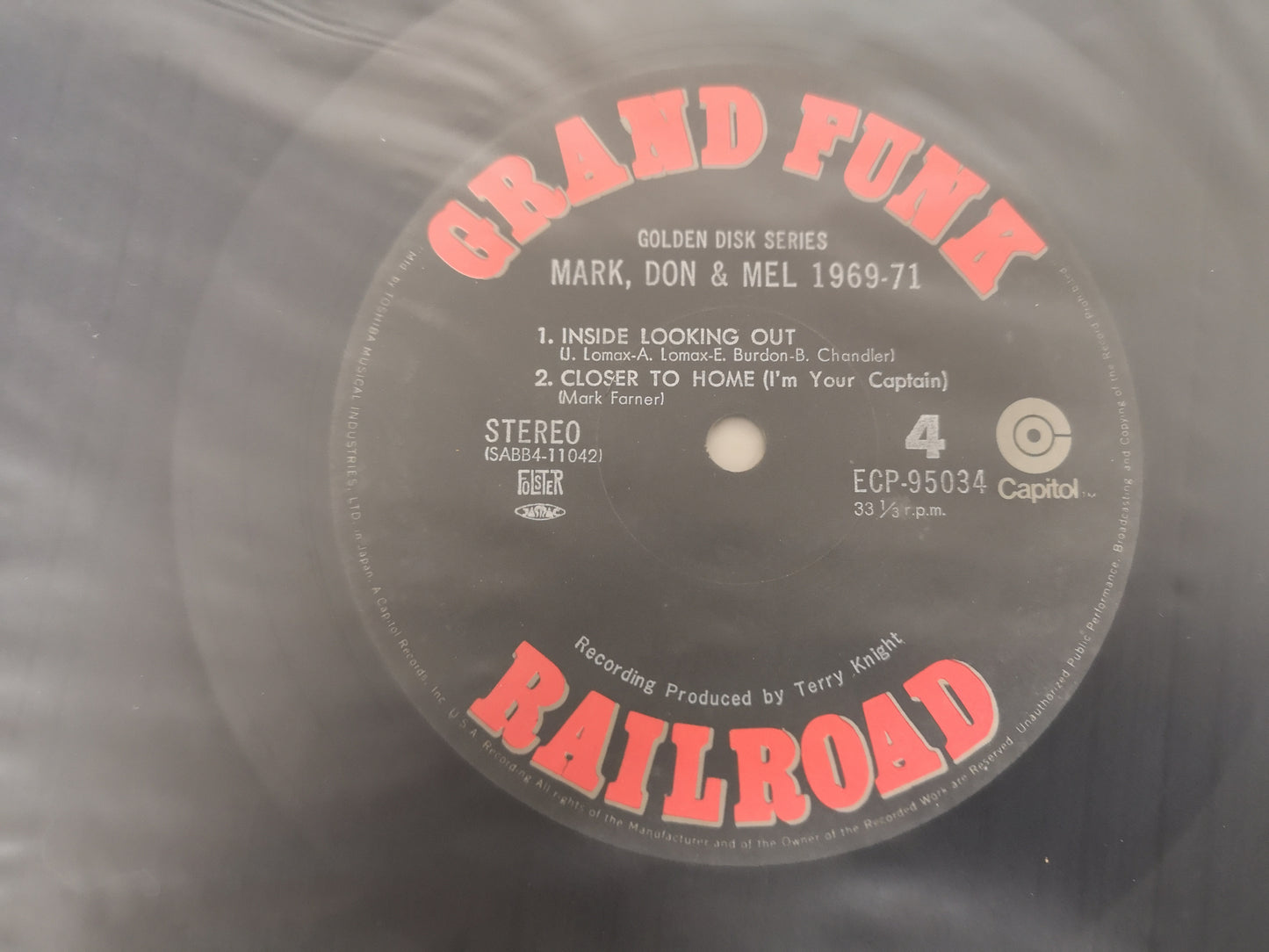 Grand Funk Railroad "Mark, Don &amp; Mel" Orig Japan 1972 2Lps EX/VG+