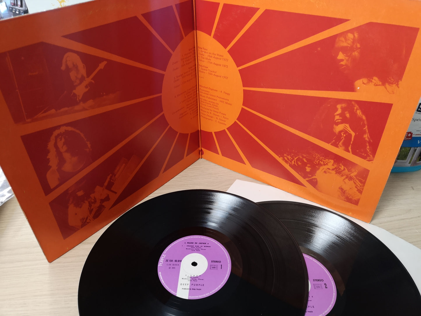 Deep Purple "Live in Japan" Orig France 1973 2Lps VG+/VG+
