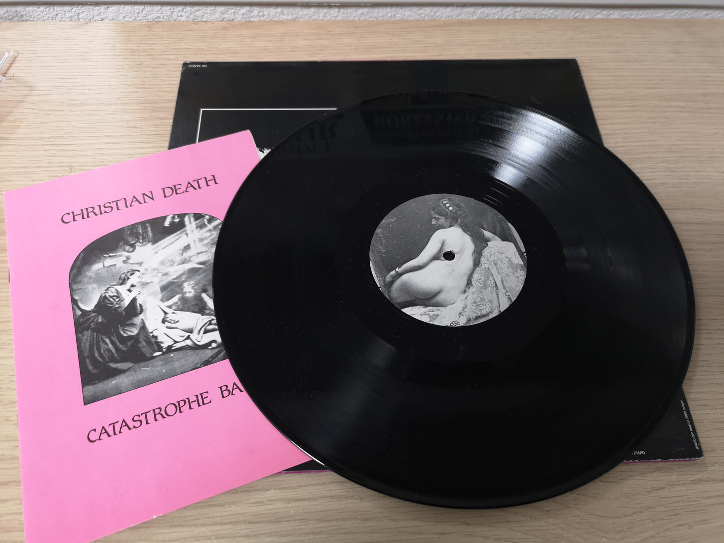 Christian Death "Catastrophe Ballet" Orig Italy 1986 EX/EX (w/ Booklet)