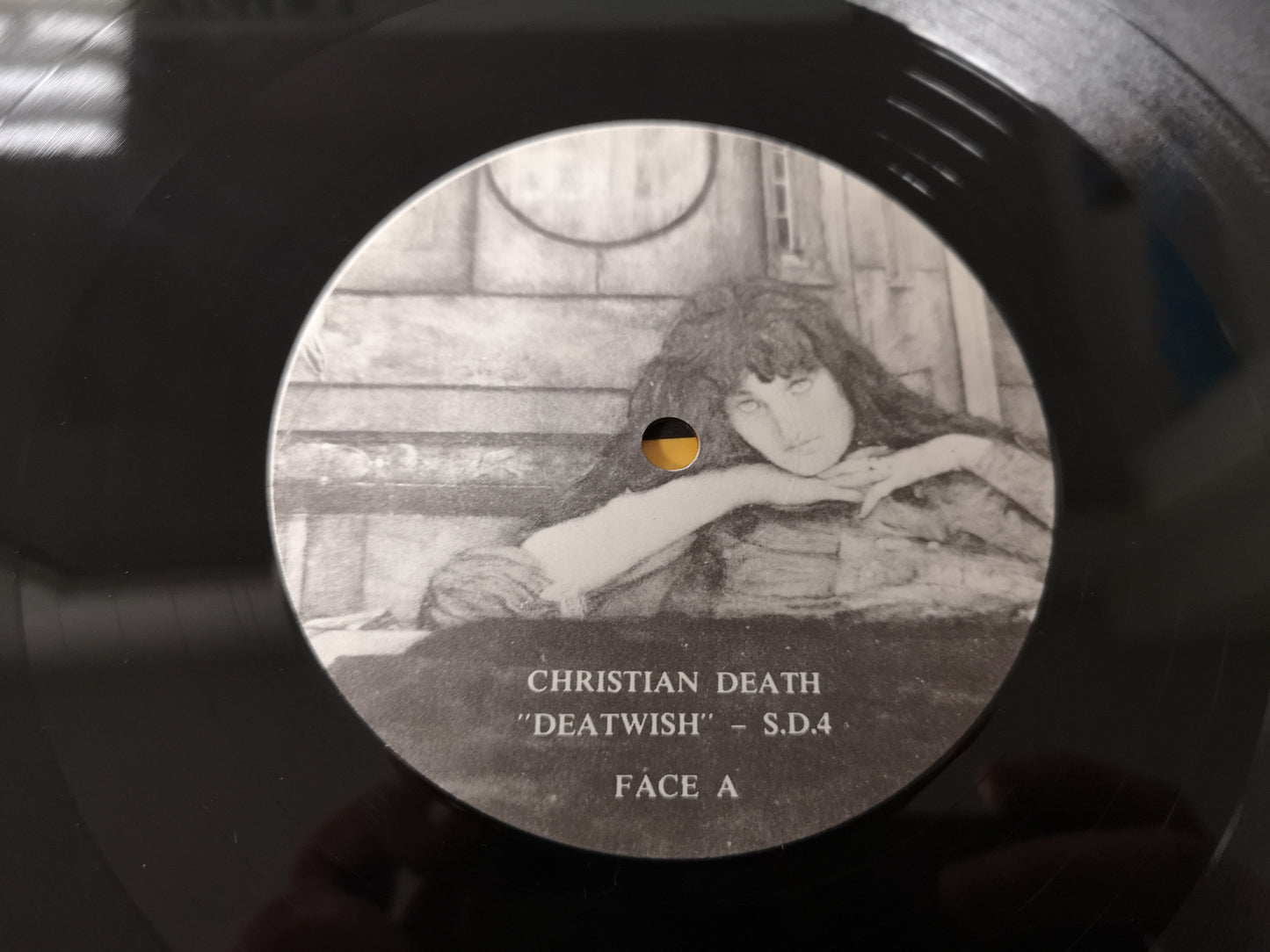 Christian Death "Deathwish" Orig France 1984 VG+/M- (w/ Booklet)