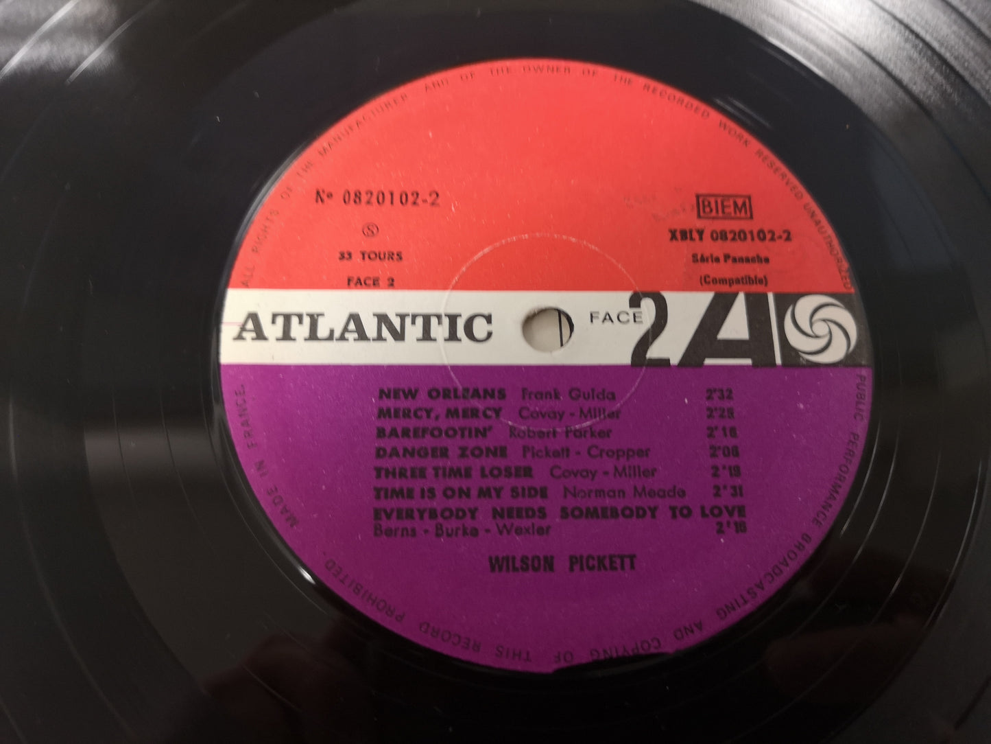 Wilson Pickett "S/T" Orig France 1967 EX/EX (Compilation Lp)