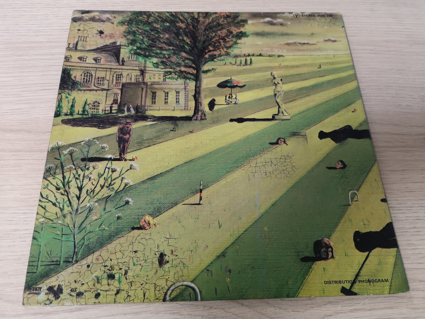 Genesis "Nursery Cryme" Orig France 1974 EX/EX (Gatefold Cover)