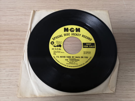 Cherokees "Dig a Little Deeper" Orig US 1965 VG++ (7" Single - Uk Garage)