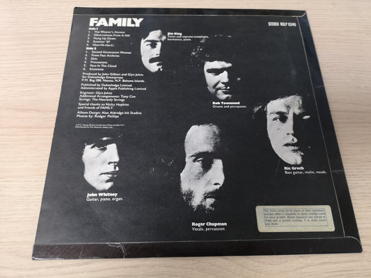 Family "Entertainment" Orig UK 1969 EX/EX (w/ Poster)