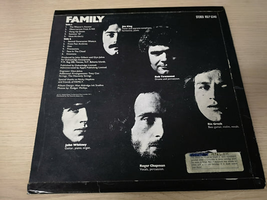 Family "Entertainment" Orig UK 1969 VG++/VG++ (w/ Poster)