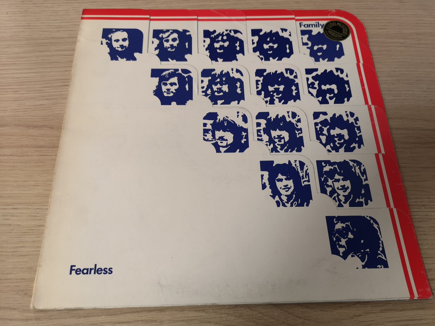 Family "Fearless" Orig UK 1971 EX/EX (w/ Lyrics Insert)