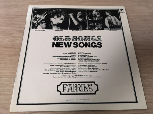 Family "Old Songs New Songs" Orig France 1971 M-/M-