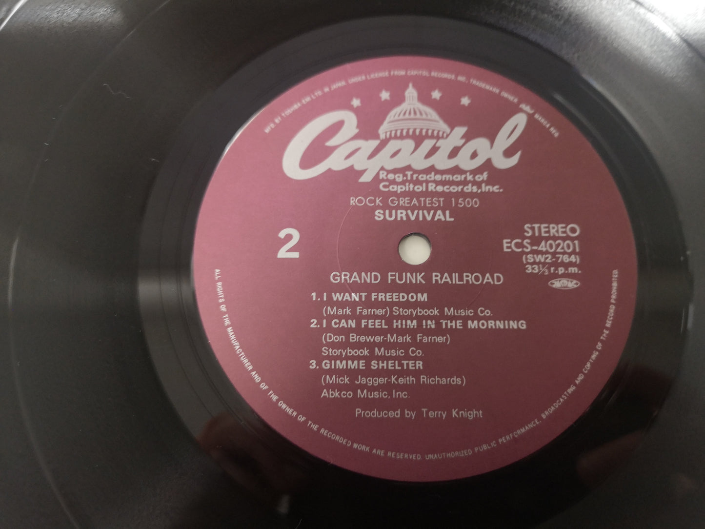 Grand Funk "Survival" RE Japan 1979 M-M-