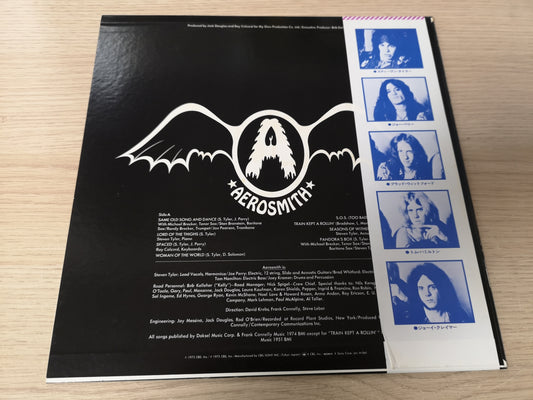 Aerosmith "Get your Wings" Orig Japan 1975 M-/M- (Obi & Insert)