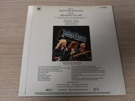 Judas Priest "Freewheel Burning" Orig UK 1985 M-/M- (7" Single)