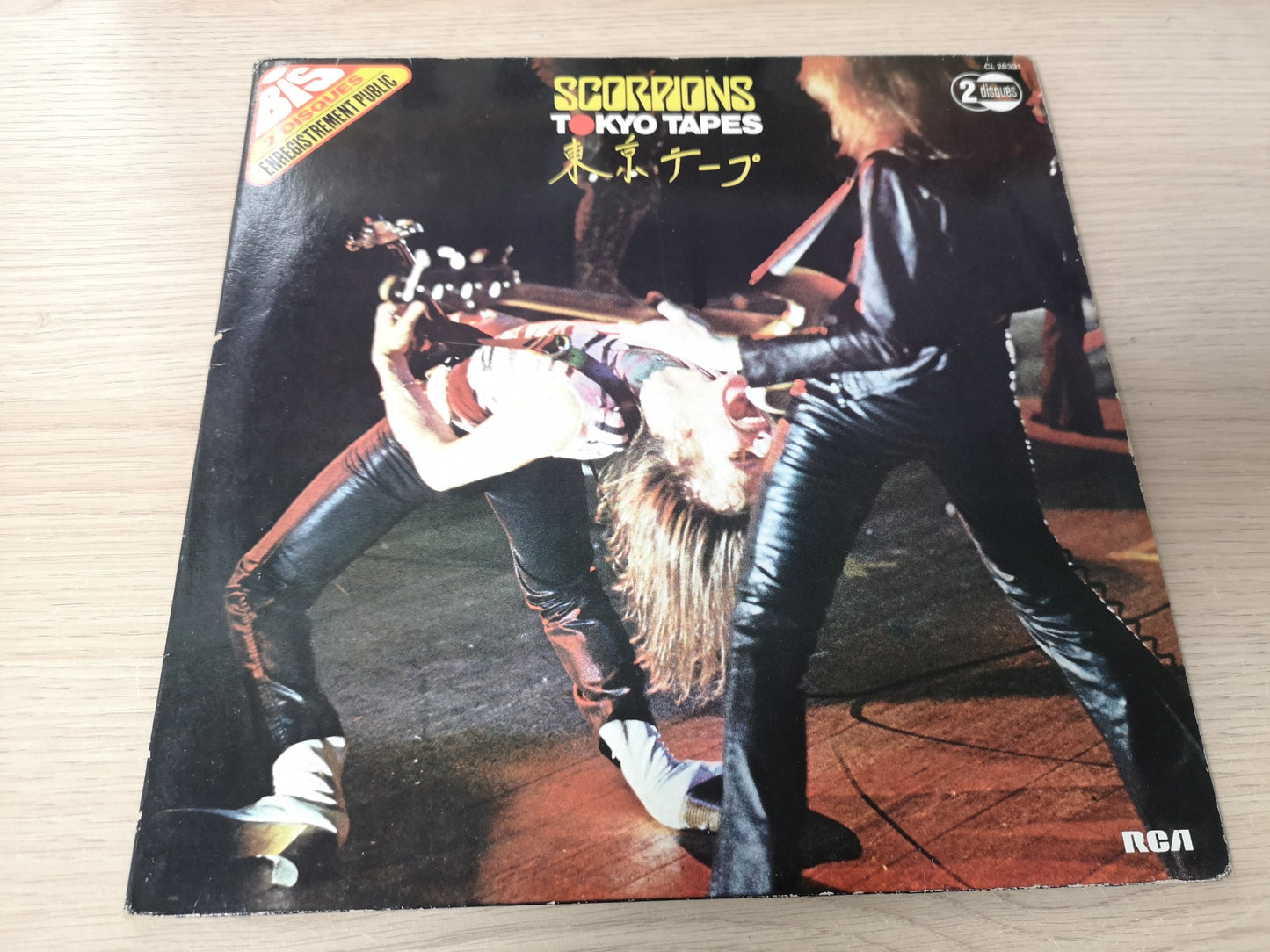 Scorpions "Tokyo Tapes" Orig France 1978 VG++/EX 2Lps