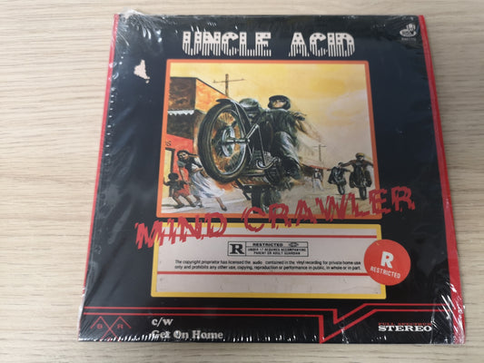 Uncle Acid "Mind Crawler" UK 2013 M/M (7" Single - Blue Vinyl)