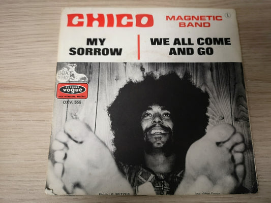 Chico Magnetic Band "My Sorrow" Orig France 1971 VG++/EX (7" Single)