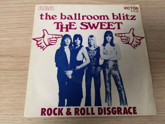 Sweet "Ballroom Blitz" Orig France 1973 EX/VG+ (7" Single)