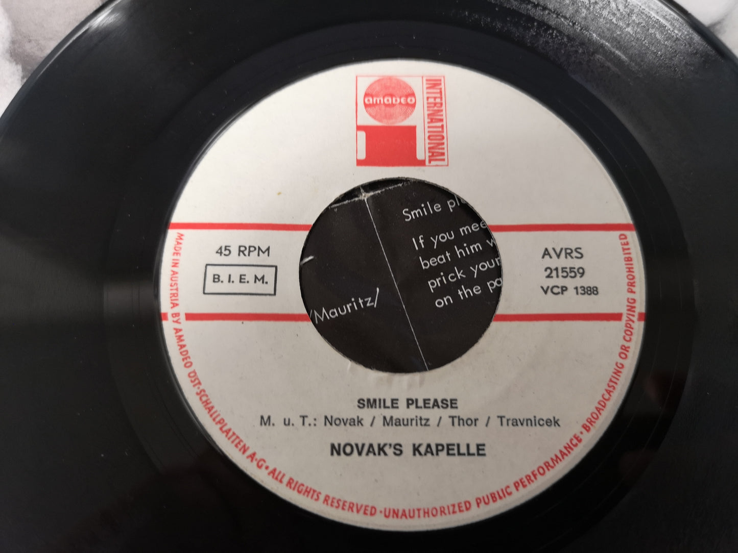 Novak's Kapelle "Not Enough Poison" Orig Austria 1969 M-/M-