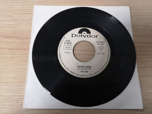 Who "Happy Jack" Orig Italy 1967 VG- (7" Single - Juke-Box)