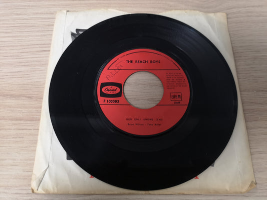 Beach Boys "God Only Knows" Orig France 1966 VG+ (7" Juke Box Single)