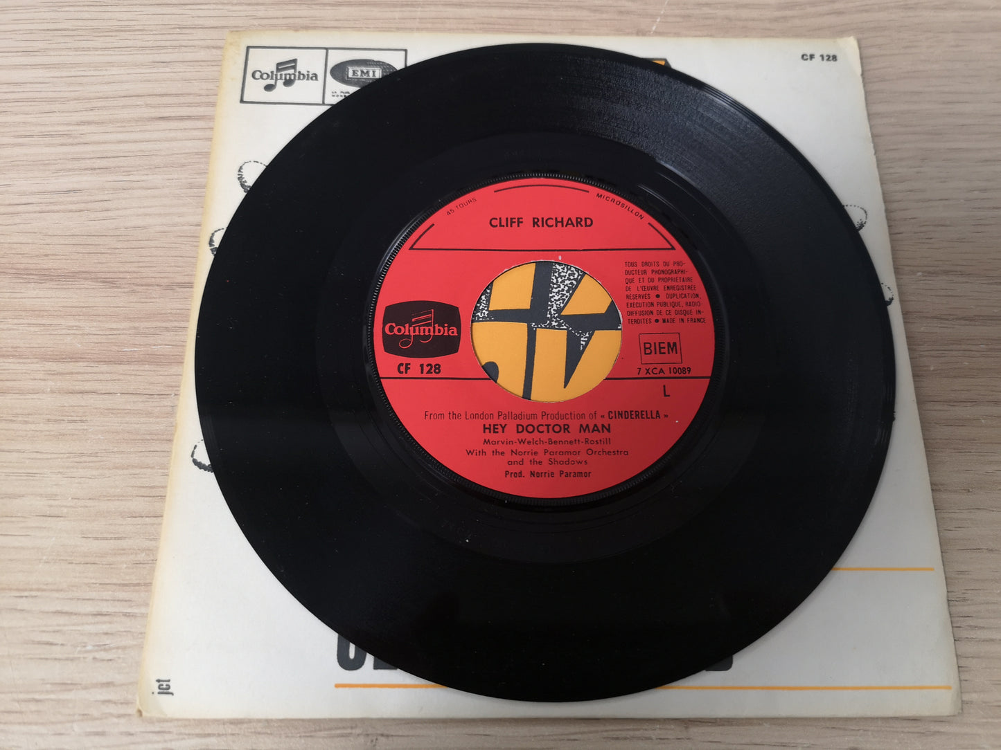 Cliff Richard "All my Love" Orig France 1967 EX/VG++ (7" Single)