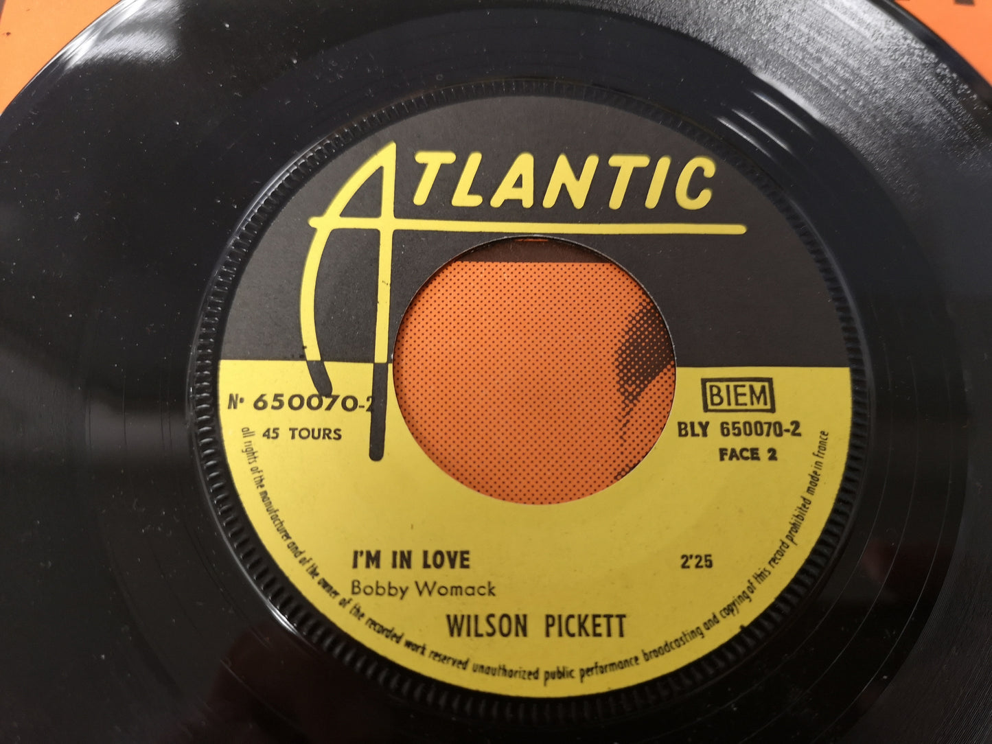 Wilson Pickett "Stag-O-Lee" Orig France 1968 EX/VG++ (7" Single)