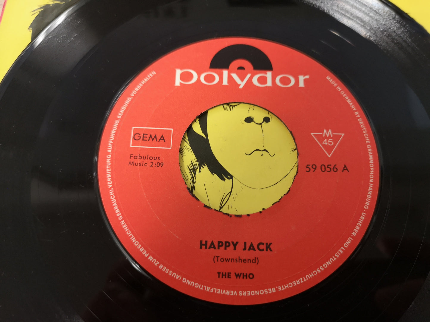 Who "Happy Jack" Orig Germany 1966 VG++/VG++ (7" Single)