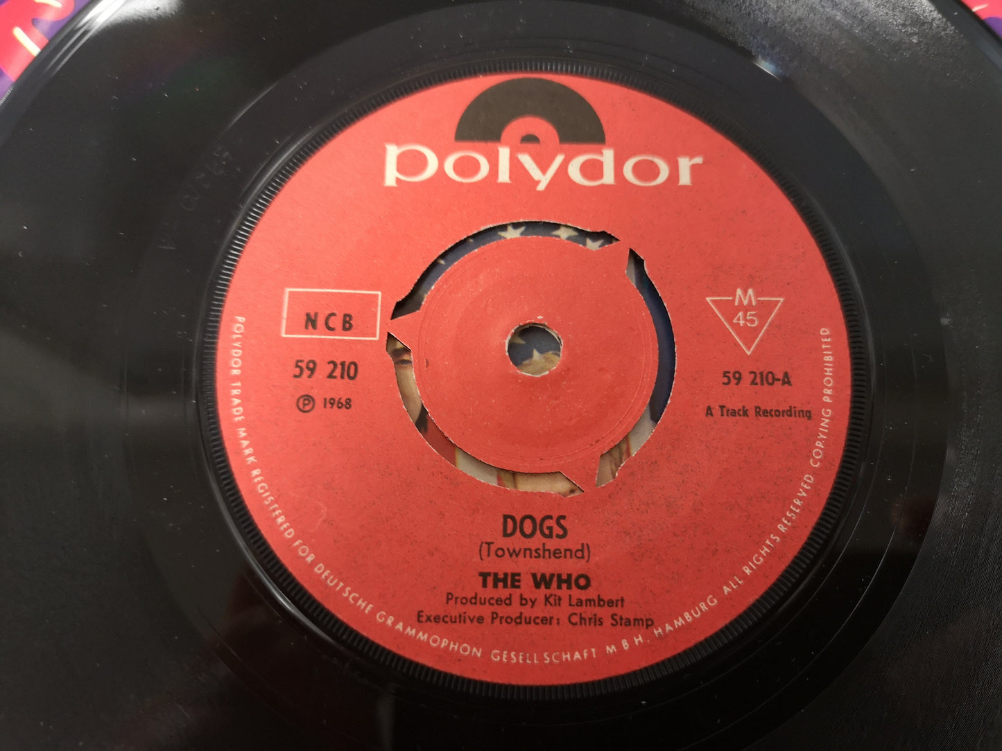 Who "Dogs" Orig Norway 1968 VG-/EX (7" Single)