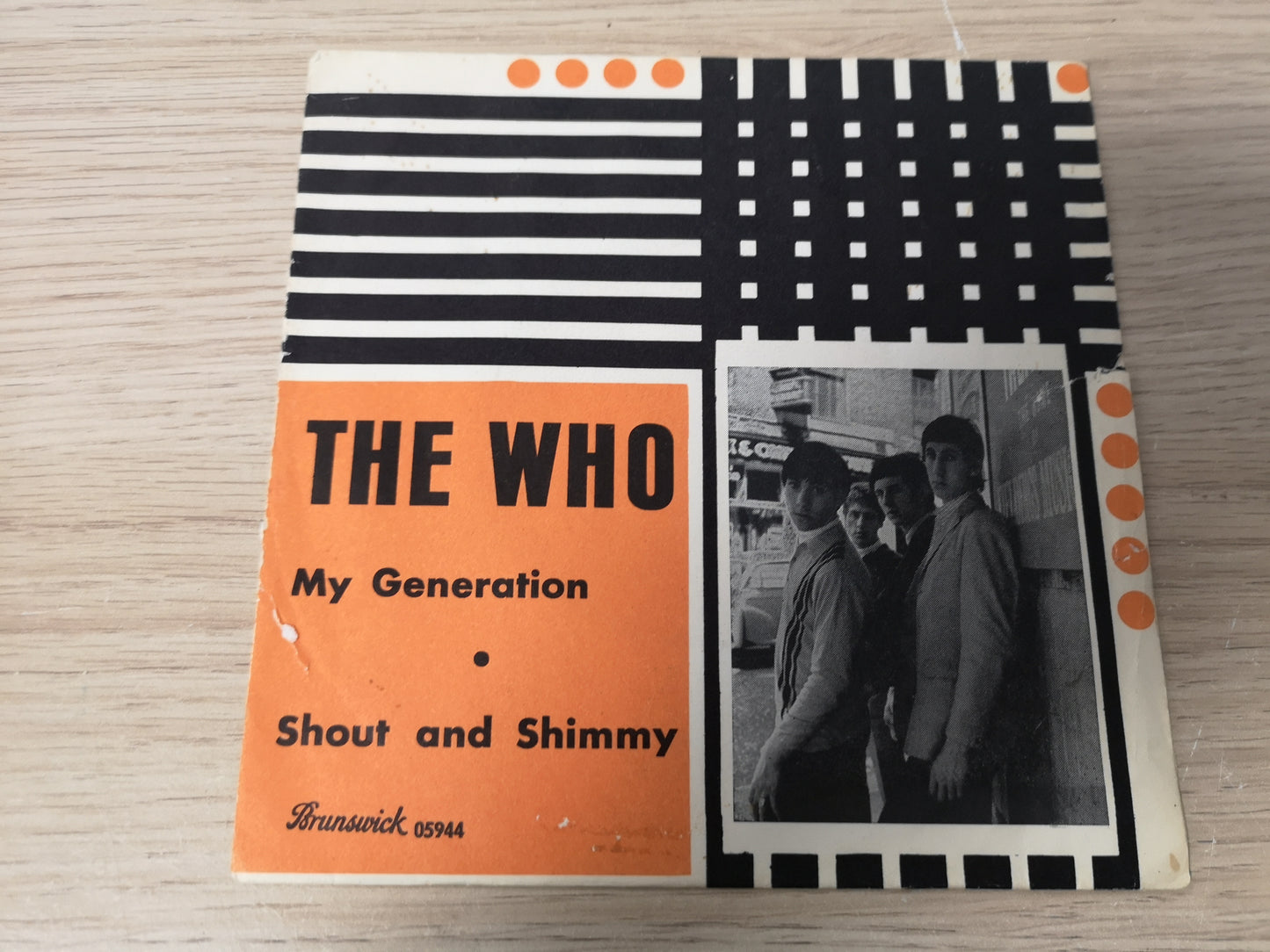 Who "My Generation" Orig Sweden/UK 1965 VG/EX (7" Single)