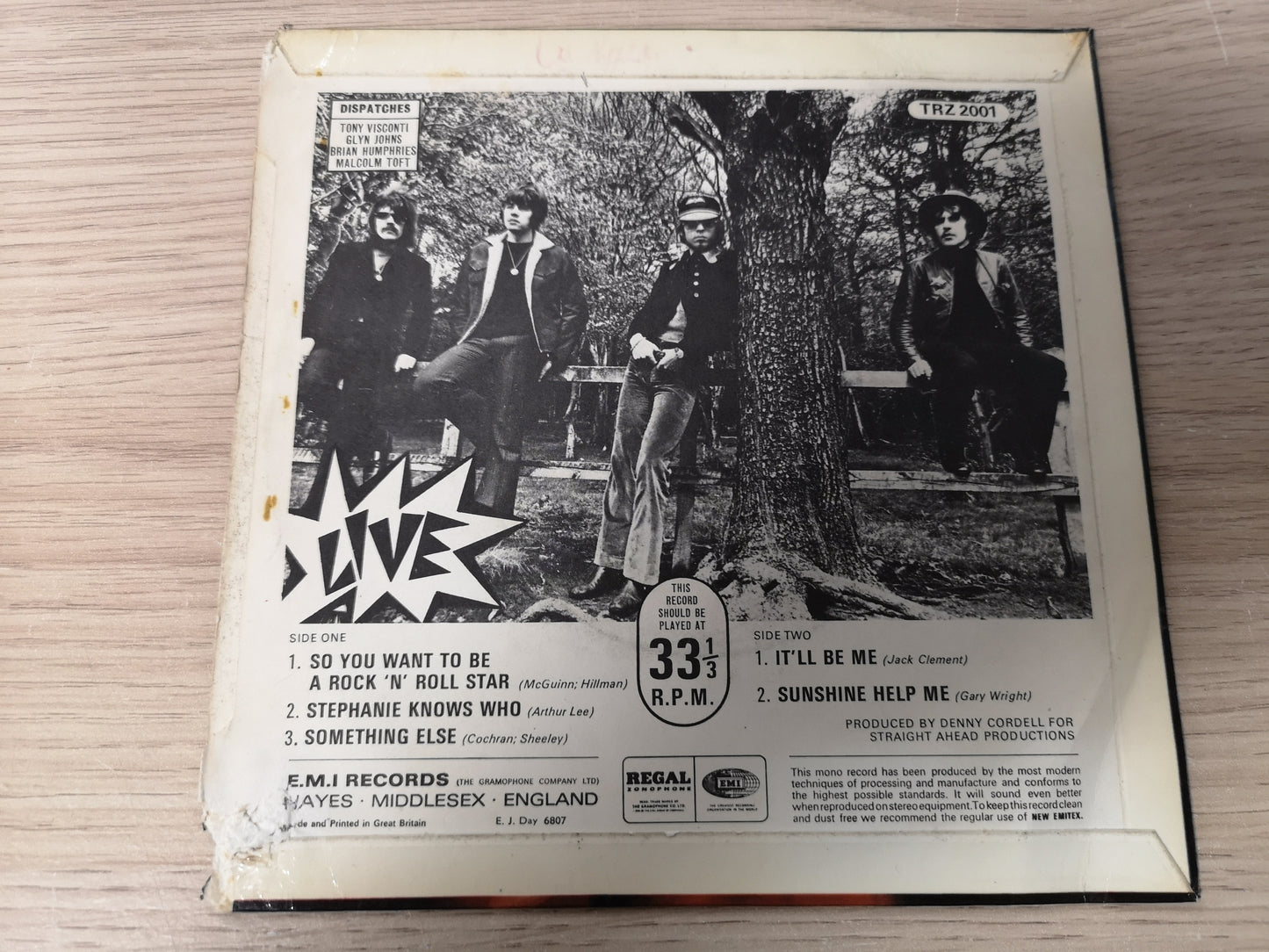 Move "Something else From" Orig UK 1968 VG/VG+ (7" EP)