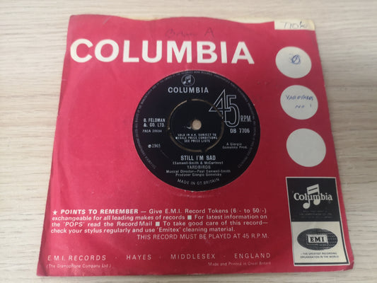 Yardbirds "Still I'm Sad" Orig UK 1965 VG++ (7" Single)